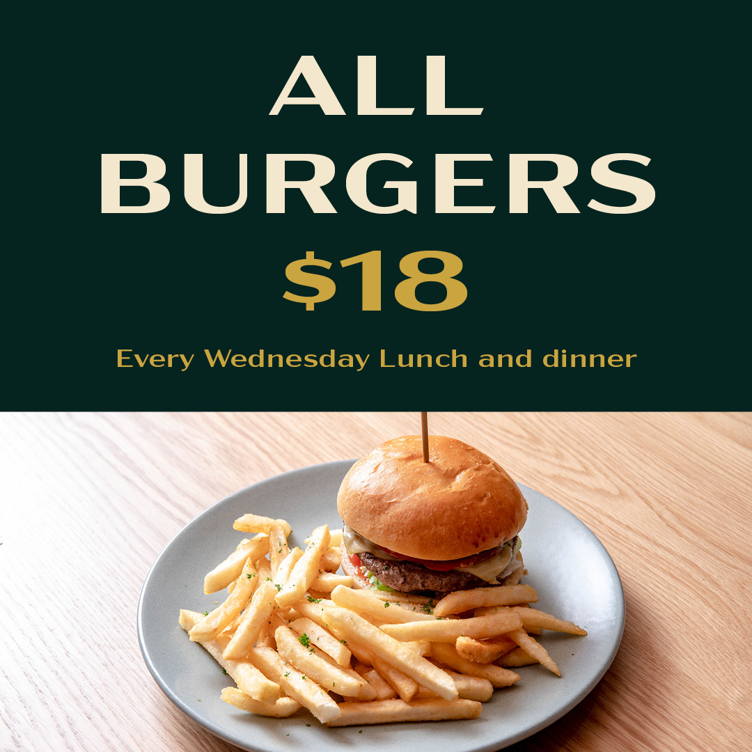 All Burgers $18