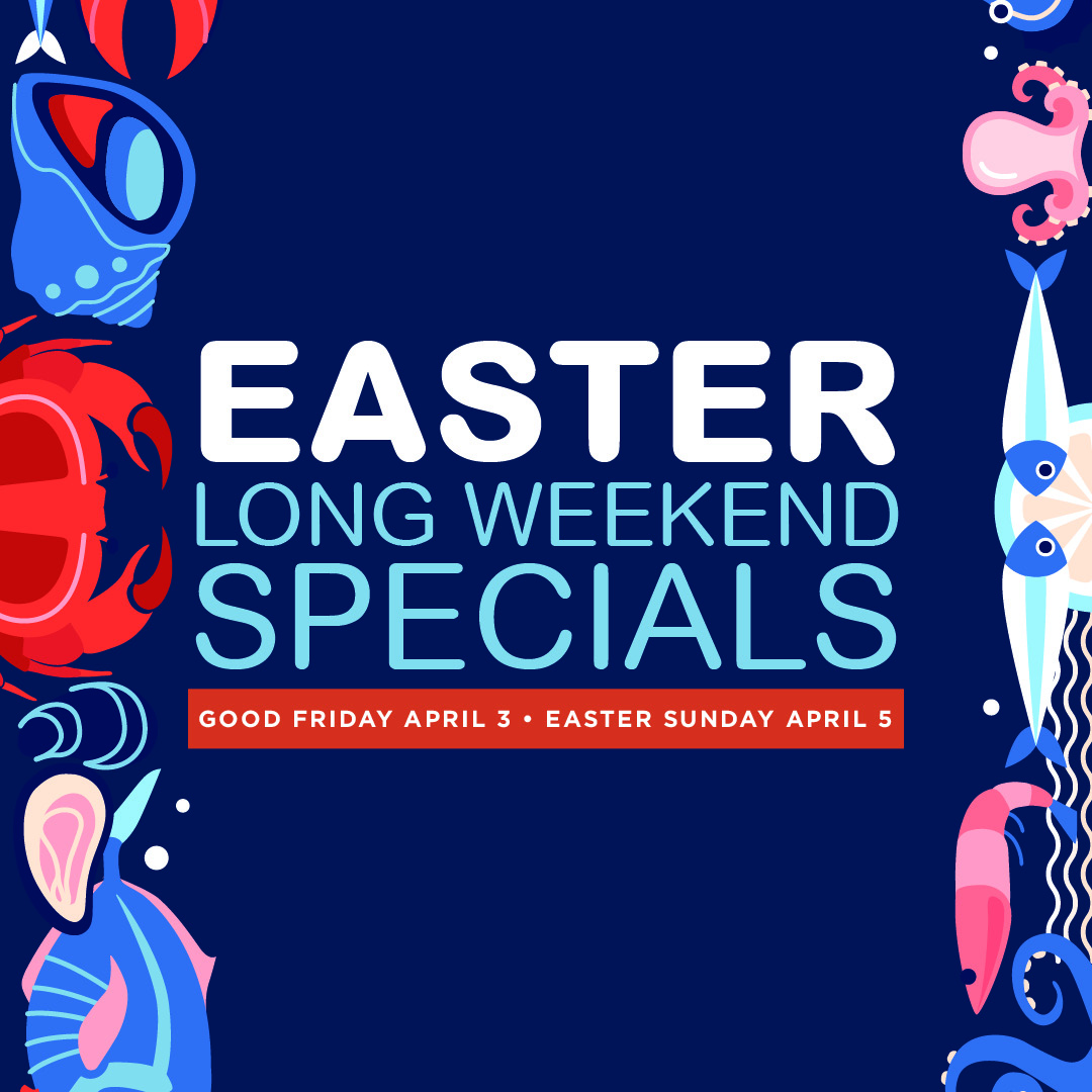 🐣🌊 Easter Long Weekend just got tastier at Central Social Club! 🌊🐣