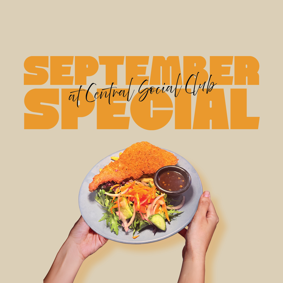 September Special at Central Social Club 🍽️